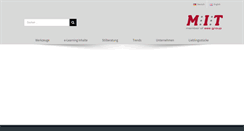 Desktop Screenshot of mit.de