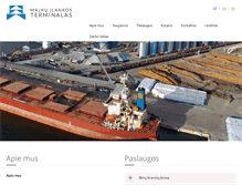 Tablet Screenshot of mit.lt