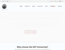 Tablet Screenshot of mit.edu.mk
